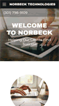 Mobile Screenshot of norbecktech.com